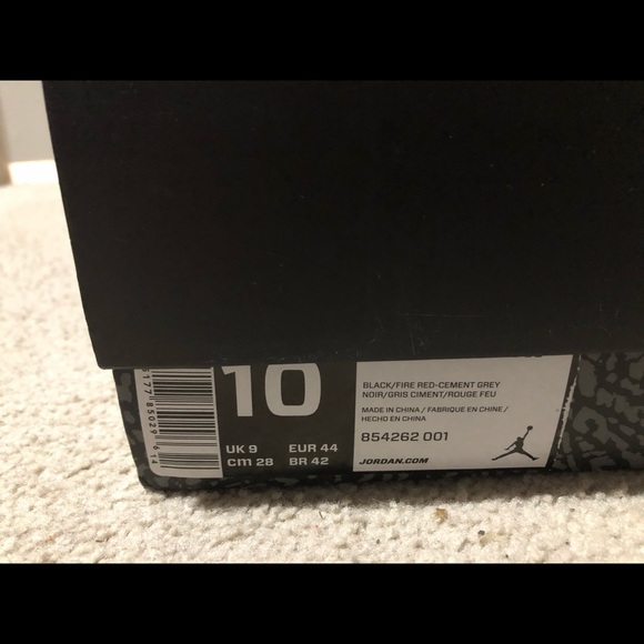 Jordan 3 Black Cement 2018 - Picture 6 of 6